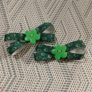 Handcrafted hair clips